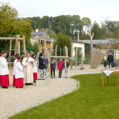 Einweihung Spielplatz